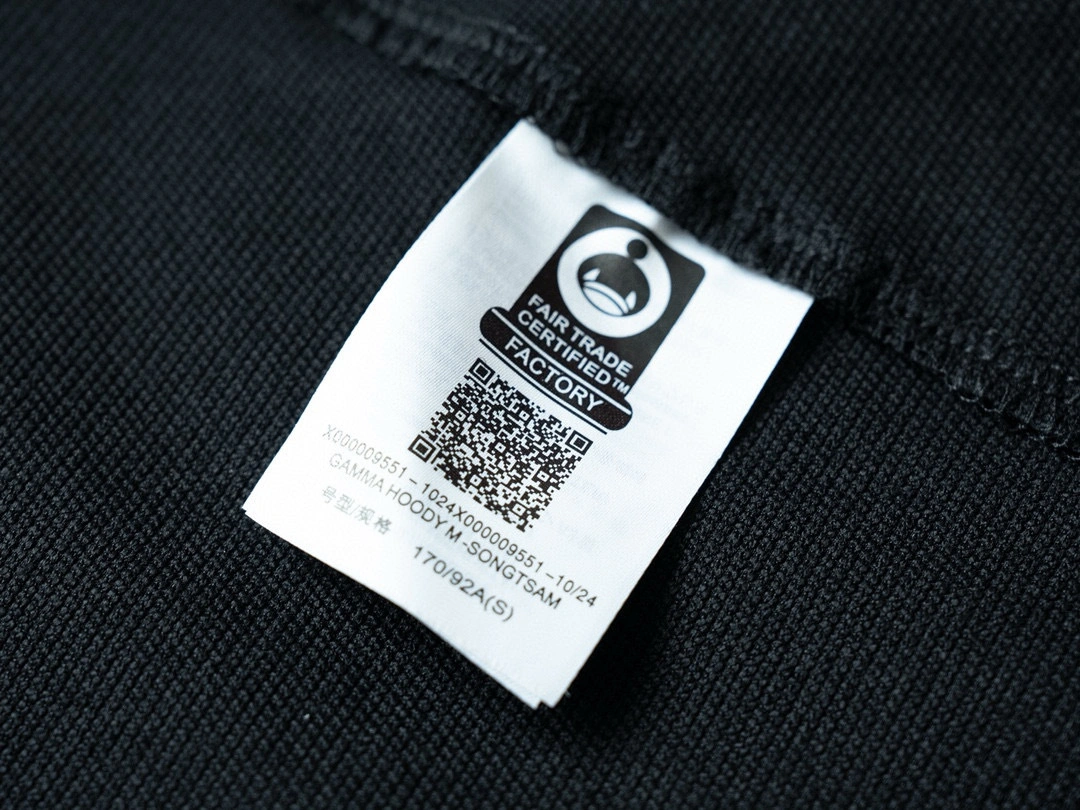 wg.luxury- 1r3t5ryx GAMMA 3.0 SONGTSAM HOODY embroidery item:E-F524I1934